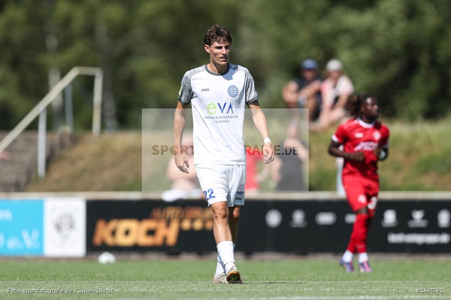 sport, action, Sportgelände, Regionalliga Südwest, Regionalliga Bayern, Fussball, FWK, FCB, FC Würzburger Kickers, FC Bayern Alzenau, Bad Mergentheim, BFV, 05.07.2025 - Bild-ID: 2491792