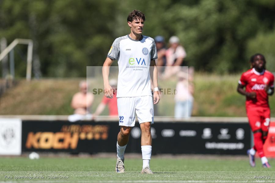 sport, action, Sportgelände, Regionalliga Südwest, Regionalliga Bayern, Fussball, FWK, FCB, FC Würzburger Kickers, FC Bayern Alzenau, Bad Mergentheim, BFV, 05.07.2025 - Bild-ID: 2491793