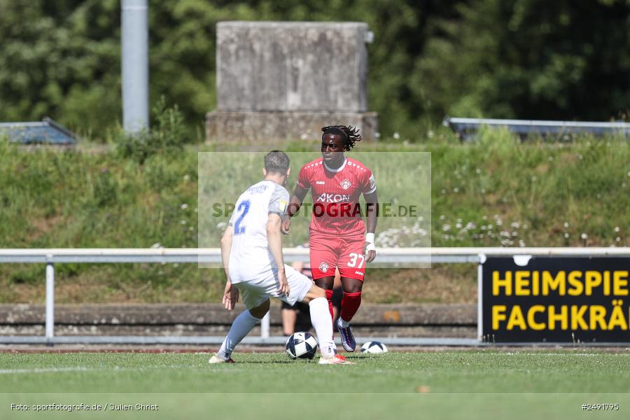 sport, action, Sportgelände, Regionalliga Südwest, Regionalliga Bayern, Fussball, FWK, FCB, FC Würzburger Kickers, FC Bayern Alzenau, Bad Mergentheim, BFV, 05.07.2025 - Bild-ID: 2491795