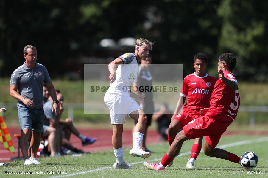 sport, action, Sportgelände, Regionalliga Südwest, Regionalliga Bayern, Fussball, FWK, FCB, FC Würzburger Kickers, FC Bayern Alzenau, Bad Mergentheim, BFV, 05.07.2025 - Bild-ID: 2491798
