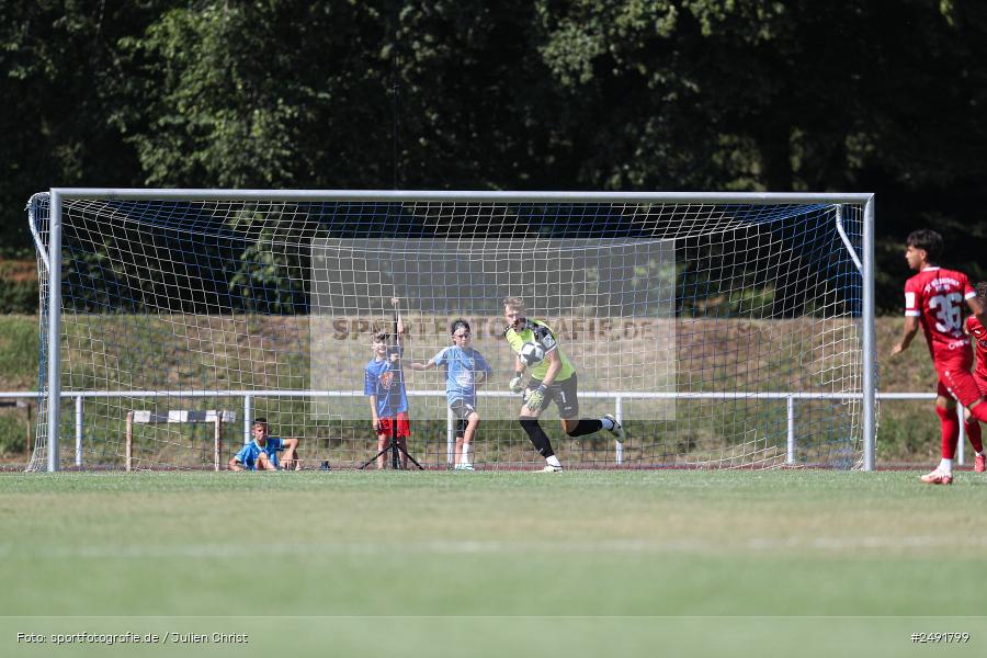 sport, action, Sportgelände, Regionalliga Südwest, Regionalliga Bayern, Fussball, FWK, FCB, FC Würzburger Kickers, FC Bayern Alzenau, Bad Mergentheim, BFV, 05.07.2025 - Bild-ID: 2491799