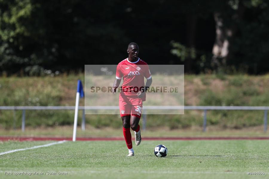 sport, action, Sportgelände, Regionalliga Südwest, Regionalliga Bayern, Fussball, FWK, FCB, FC Würzburger Kickers, FC Bayern Alzenau, Bad Mergentheim, BFV, 05.07.2025 - Bild-ID: 2491800