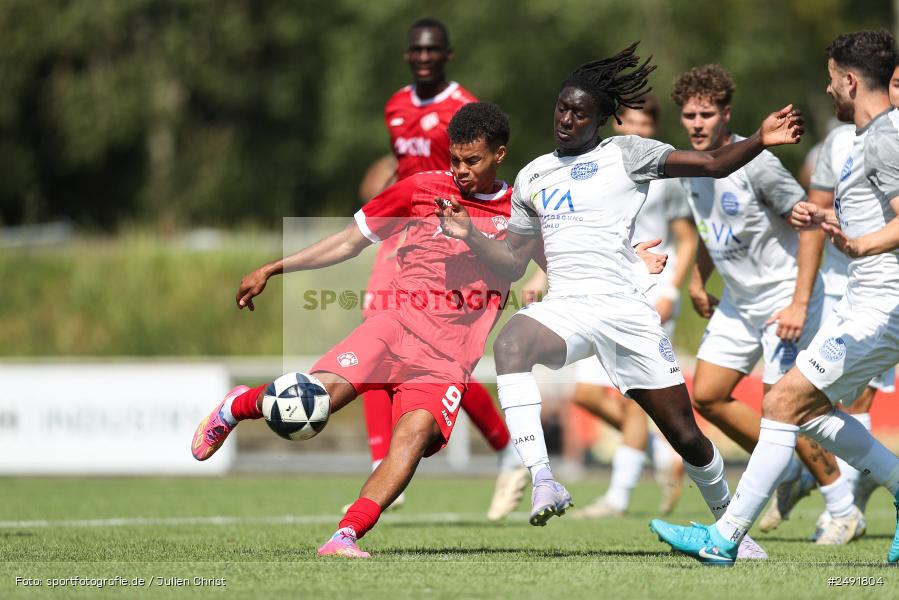 sport, action, Sportgelände, Regionalliga Südwest, Regionalliga Bayern, Fussball, FWK, FCB, FC Würzburger Kickers, FC Bayern Alzenau, Bad Mergentheim, BFV, 05.07.2025 - Bild-ID: 2491804