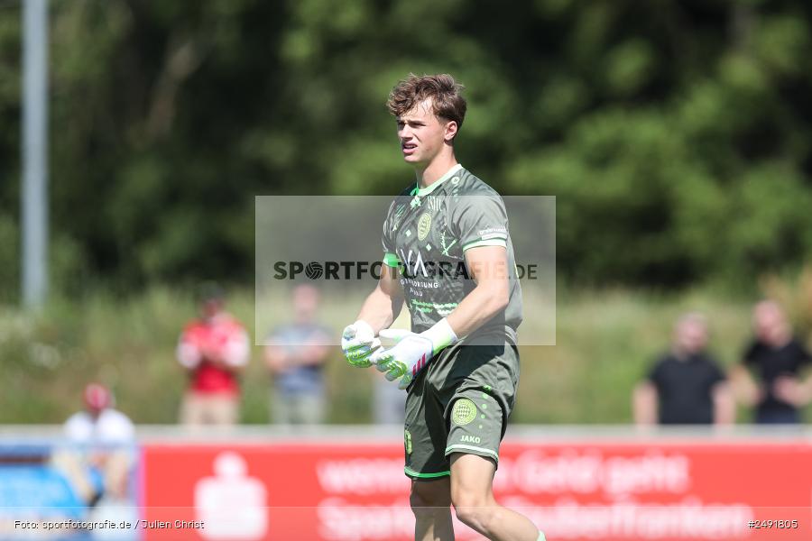 sport, action, Sportgelände, Regionalliga Südwest, Regionalliga Bayern, Fussball, FWK, FCB, FC Würzburger Kickers, FC Bayern Alzenau, Bad Mergentheim, BFV, 05.07.2025 - Bild-ID: 2491805