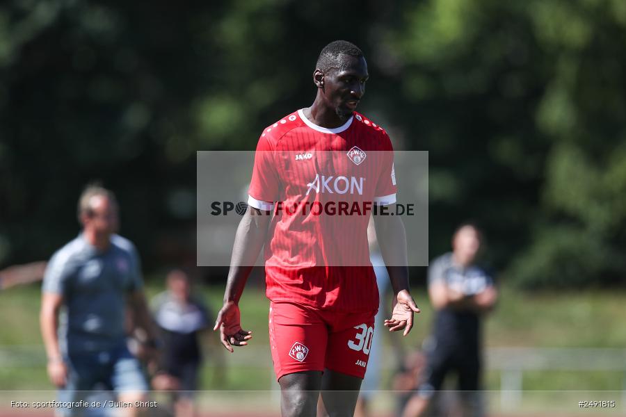 sport, action, Sportgelände, Regionalliga Südwest, Regionalliga Bayern, Fussball, FWK, FCB, FC Würzburger Kickers, FC Bayern Alzenau, Bad Mergentheim, BFV, 05.07.2025 - Bild-ID: 2491815