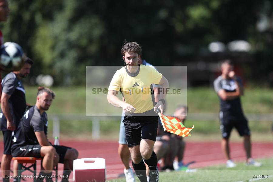 sport, action, Sportgelände, Regionalliga Südwest, Regionalliga Bayern, Fussball, FWK, FCB, FC Würzburger Kickers, FC Bayern Alzenau, Bad Mergentheim, BFV, 05.07.2025 - Bild-ID: 2491817
