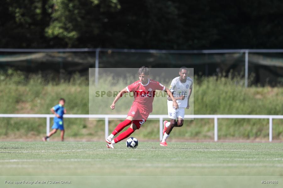 sport, action, Sportgelände, Regionalliga Südwest, Regionalliga Bayern, Fussball, FWK, FCB, FC Würzburger Kickers, FC Bayern Alzenau, Bad Mergentheim, BFV, 05.07.2025 - Bild-ID: 2491818