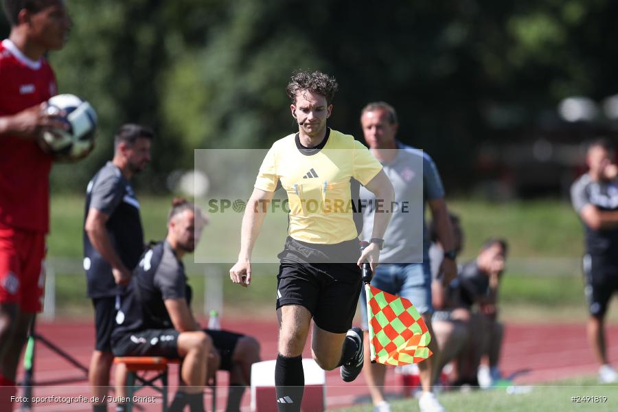 sport, action, Sportgelände, Regionalliga Südwest, Regionalliga Bayern, Fussball, FWK, FCB, FC Würzburger Kickers, FC Bayern Alzenau, Bad Mergentheim, BFV, 05.07.2025 - Bild-ID: 2491819