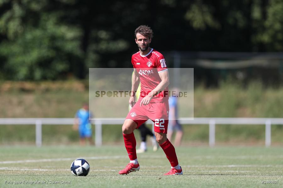 sport, action, Sportgelände, Regionalliga Südwest, Regionalliga Bayern, Fussball, FWK, FCB, FC Würzburger Kickers, FC Bayern Alzenau, Bad Mergentheim, BFV, 05.07.2025 - Bild-ID: 2491821