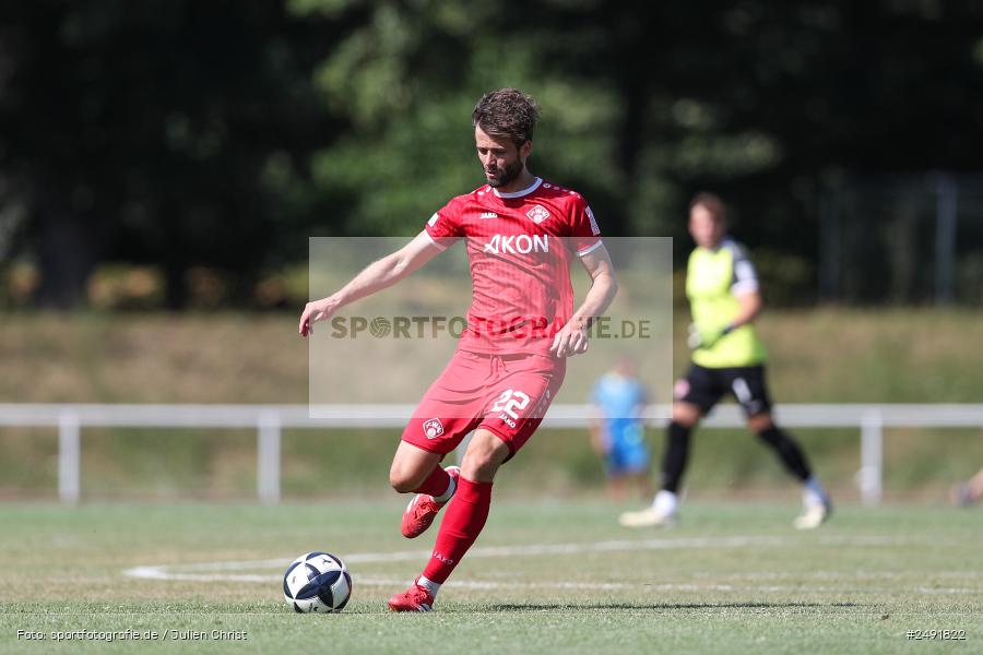 sport, action, Sportgelände, Regionalliga Südwest, Regionalliga Bayern, Fussball, FWK, FCB, FC Würzburger Kickers, FC Bayern Alzenau, Bad Mergentheim, BFV, 05.07.2025 - Bild-ID: 2491822
