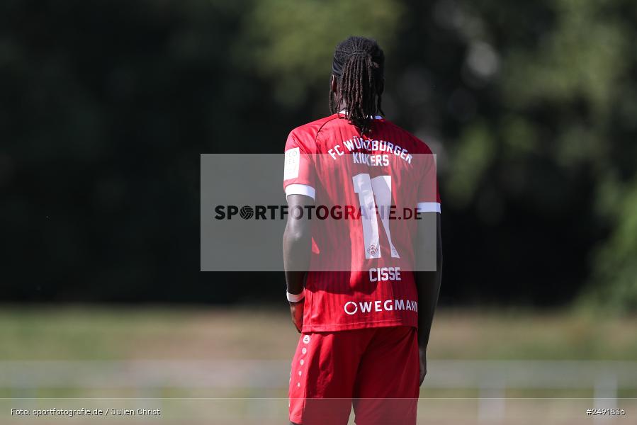 sport, action, Sportgelände, Regionalliga Südwest, Regionalliga Bayern, Fussball, FWK, FCB, FC Würzburger Kickers, FC Bayern Alzenau, Bad Mergentheim, BFV, 05.07.2025 - Bild-ID: 2491836