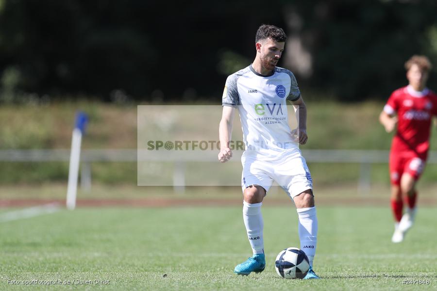 sport, action, Sportgelände, Regionalliga Südwest, Regionalliga Bayern, Fussball, FWK, FCB, FC Würzburger Kickers, FC Bayern Alzenau, Bad Mergentheim, BFV, 05.07.2025 - Bild-ID: 2491848