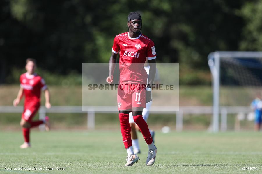 sport, action, Sportgelände, Regionalliga Südwest, Regionalliga Bayern, Fussball, FWK, FCB, FC Würzburger Kickers, FC Bayern Alzenau, Bad Mergentheim, BFV, 05.07.2025 - Bild-ID: 2491850