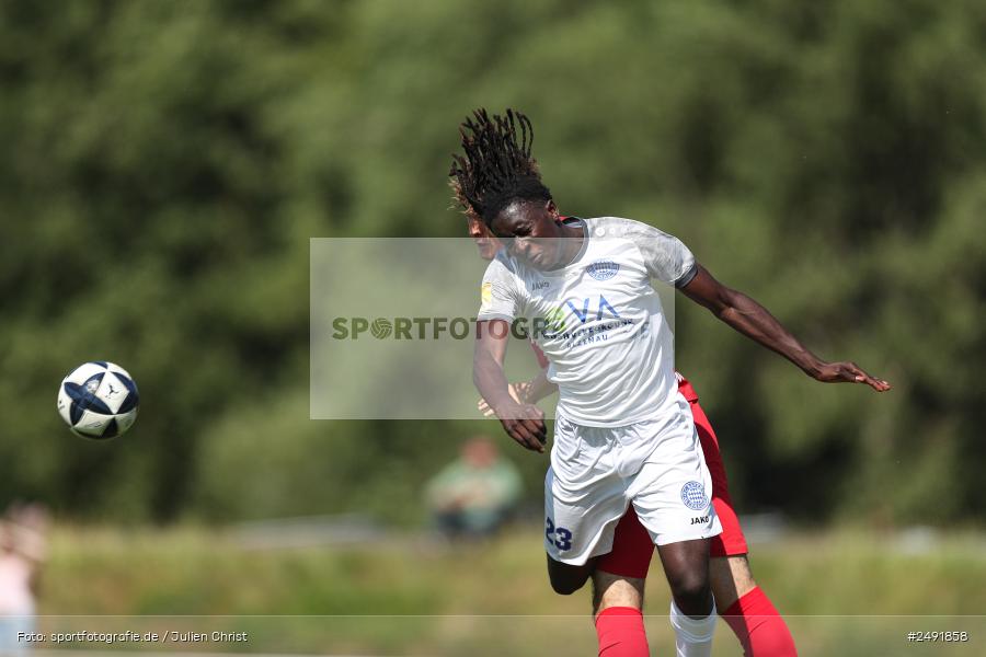 sport, action, Sportgelände, Regionalliga Südwest, Regionalliga Bayern, Fussball, FWK, FCB, FC Würzburger Kickers, FC Bayern Alzenau, Bad Mergentheim, BFV, 05.07.2025 - Bild-ID: 2491858