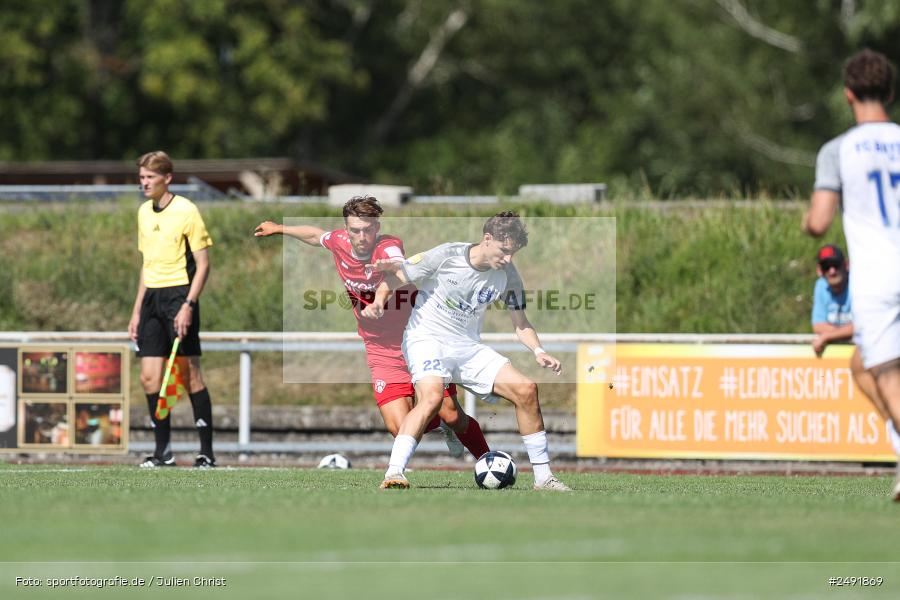 sport, action, Sportgelände, Regionalliga Südwest, Regionalliga Bayern, Fussball, FWK, FCB, FC Würzburger Kickers, FC Bayern Alzenau, Bad Mergentheim, BFV, 05.07.2025 - Bild-ID: 2491869