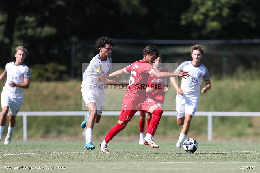 sport, action, Sportgelände, Regionalliga Südwest, Regionalliga Bayern, Fussball, FWK, FCB, FC Würzburger Kickers, FC Bayern Alzenau, Bad Mergentheim, BFV, 05.07.2025 - Bild-ID: 2491877