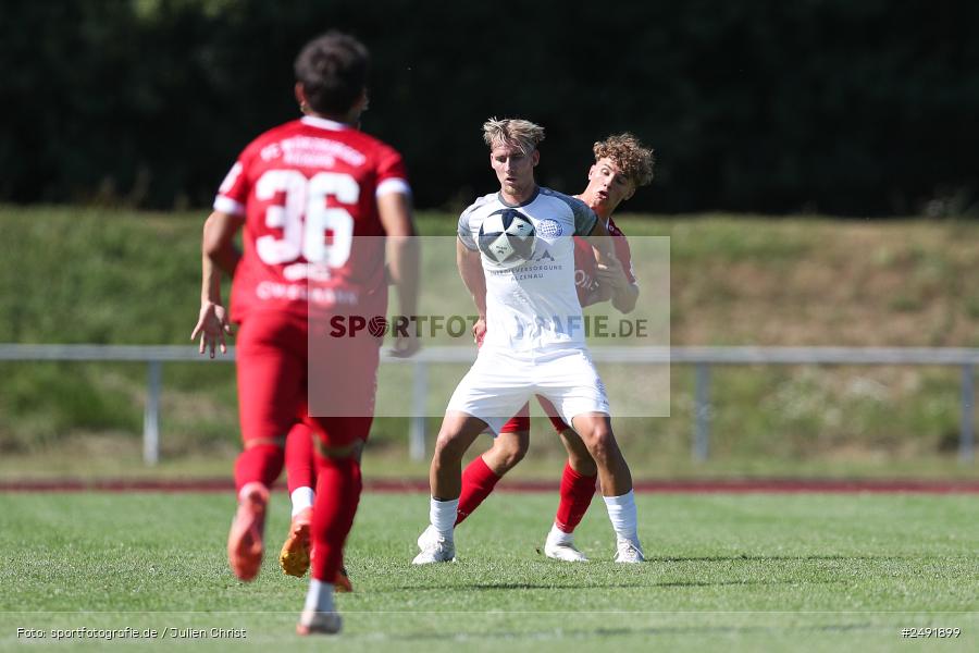 sport, action, Sportgelände, Regionalliga Südwest, Regionalliga Bayern, Fussball, FWK, FCB, FC Würzburger Kickers, FC Bayern Alzenau, Bad Mergentheim, BFV, 05.07.2025 - Bild-ID: 2491899