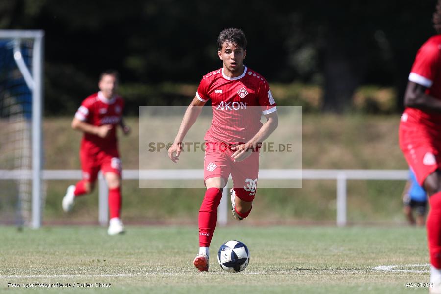 sport, action, Sportgelände, Regionalliga Südwest, Regionalliga Bayern, Fussball, FWK, FCB, FC Würzburger Kickers, FC Bayern Alzenau, Bad Mergentheim, BFV, 05.07.2025 - Bild-ID: 2491904
