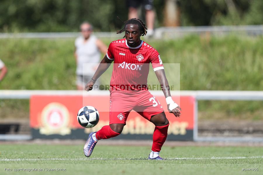 sport, action, Sportgelände, Regionalliga Südwest, Regionalliga Bayern, Fussball, FWK, FCB, FC Würzburger Kickers, FC Bayern Alzenau, Bad Mergentheim, BFV, 05.07.2025 - Bild-ID: 2491905