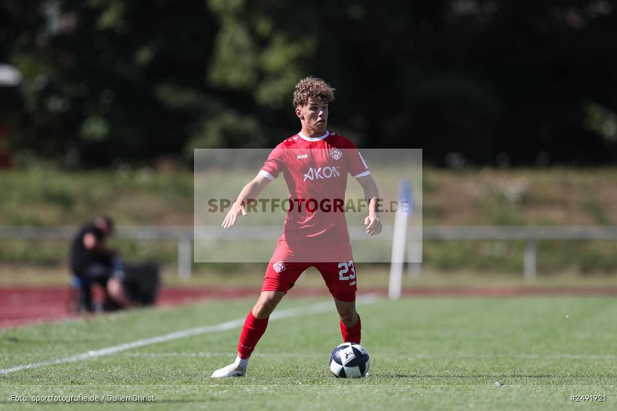 sport, action, Sportgelände, Regionalliga Südwest, Regionalliga Bayern, Fussball, FWK, FCB, FC Würzburger Kickers, FC Bayern Alzenau, Bad Mergentheim, BFV, 05.07.2025 - Bild-ID: 2491921