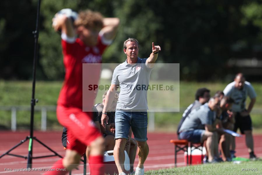sport, action, Sportgelände, Regionalliga Südwest, Regionalliga Bayern, Fussball, FWK, FCB, FC Würzburger Kickers, FC Bayern Alzenau, Bad Mergentheim, BFV, 05.07.2025 - Bild-ID: 2491925