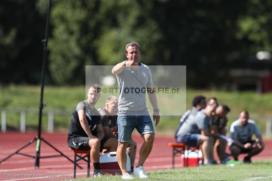 sport, action, Sportgelände, Regionalliga Südwest, Regionalliga Bayern, Fussball, FWK, FCB, FC Würzburger Kickers, FC Bayern Alzenau, Bad Mergentheim, BFV, 05.07.2025 - Bild-ID: 2491928 sport, action, Sportgelände, Regionalliga Südwest, Regionalliga Bayern, Fussball, FWK, FCB, FC Würzburger Kickers, FC Bayern Alzenau, Bad Mergentheim, BFV, 05.07.2025 - Bild-ID: 2491928