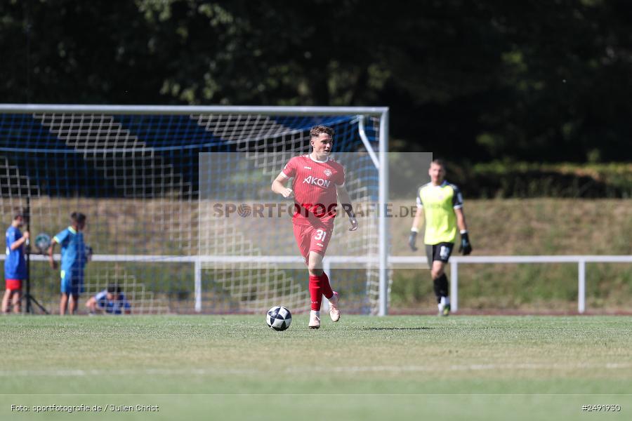 sport, action, Sportgelände, Regionalliga Südwest, Regionalliga Bayern, Fussball, FWK, FCB, FC Würzburger Kickers, FC Bayern Alzenau, Bad Mergentheim, BFV, 05.07.2025 - Bild-ID: 2491930