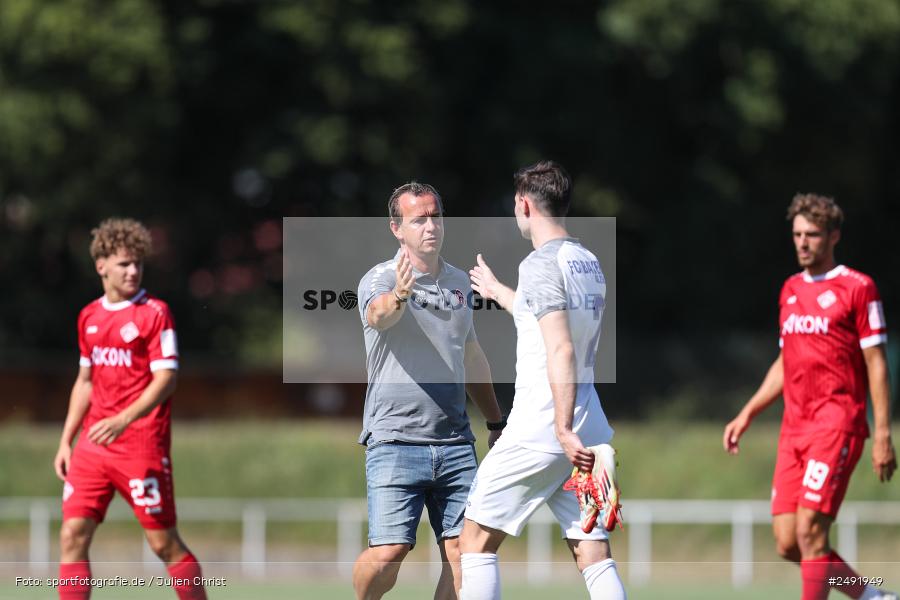 sport, action, Sportgelände, Regionalliga Südwest, Regionalliga Bayern, Fussball, FWK, FCB, FC Würzburger Kickers, FC Bayern Alzenau, Bad Mergentheim, BFV, 05.07.2025 - Bild-ID: 2491949