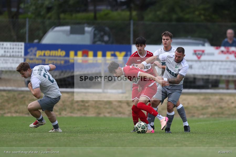 Sportgelände, 06.07.2025, sport, action, Fussball, BFV, Altfeld, AUTO-Bauer-Cup 2025, HAI, TUS, SV Alemannia Haibach, TuS Frammersbach - Bild-ID: 2491971