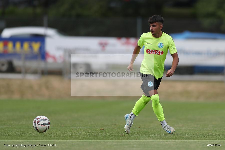 Sportgelände, 06.07.2025, sport, action, Fussball, BFV, Altfeld, AUTO-Bauer-Cup 2025, DFB-Nachwuchsliga U17, SGE, SVK, Eintracht Frankfurt, SV Stuttgarter Kickers - Bild-ID: 2491978
