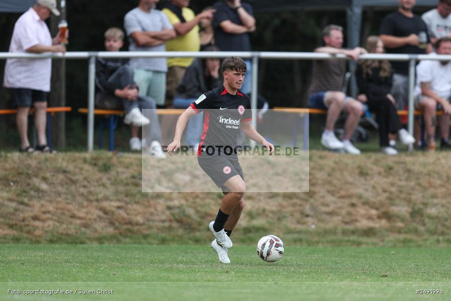 sport, action, Sportgelände, SVK, SV Stuttgarter Kickers, SGE, Fussball, Eintracht Frankfurt, DFB-Nachwuchsliga U17, BFV, Altfeld, AUTO-Bauer-Cup 2025, 06.07.2025 - Bild-ID: 2491996