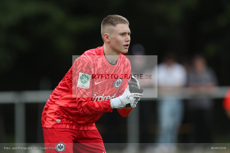 sport, action, Sportgelände, SVK, SV Stuttgarter Kickers, SGE, Fussball, Eintracht Frankfurt, DFB-Nachwuchsliga U17, BFV, Altfeld, AUTO-Bauer-Cup 2025, 06.07.2025 - Bild-ID: 2492008