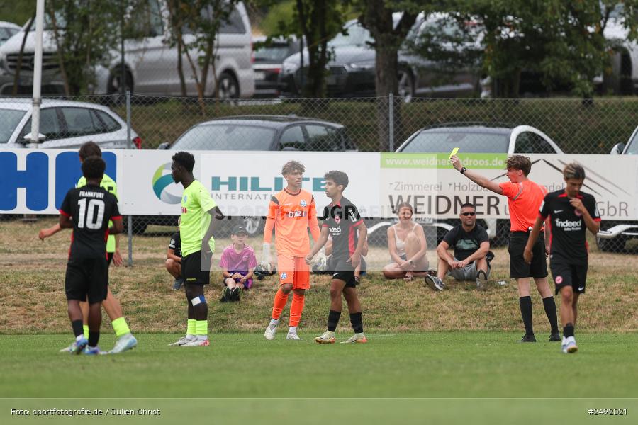 sport, action, Sportgelände, SVK, SV Stuttgarter Kickers, SGE, Fussball, Eintracht Frankfurt, DFB-Nachwuchsliga U17, BFV, Altfeld, AUTO-Bauer-Cup 2025, 06.07.2025 - Bild-ID: 2492021