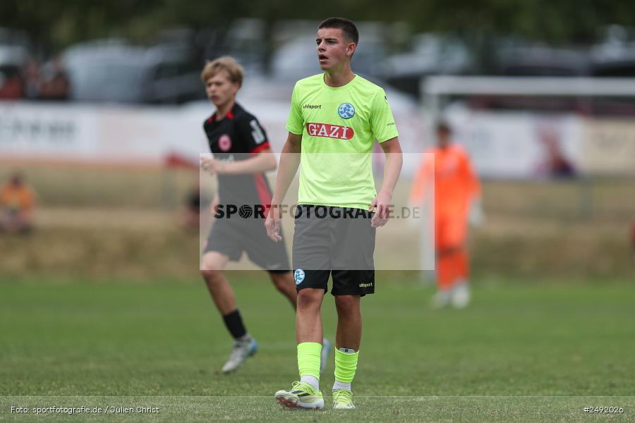 sport, action, Sportgelände, SVK, SV Stuttgarter Kickers, SGE, Fussball, Eintracht Frankfurt, DFB-Nachwuchsliga U17, BFV, Altfeld, AUTO-Bauer-Cup 2025, 06.07.2025 - Bild-ID: 2492026