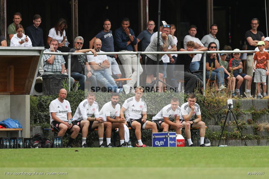 sport, action, Sportgelände, SVK, SV Stuttgarter Kickers, SGE, Fussball, Eintracht Frankfurt, DFB-Nachwuchsliga U17, BFV, Altfeld, AUTO-Bauer-Cup 2025, 06.07.2025 - Bild-ID: 2492027