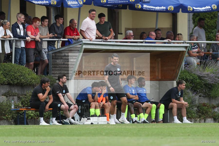 sport, action, Sportgelände, SVK, SV Stuttgarter Kickers, SGE, Fussball, Eintracht Frankfurt, DFB-Nachwuchsliga U17, BFV, Altfeld, AUTO-Bauer-Cup 2025, 06.07.2025 - Bild-ID: 2492028