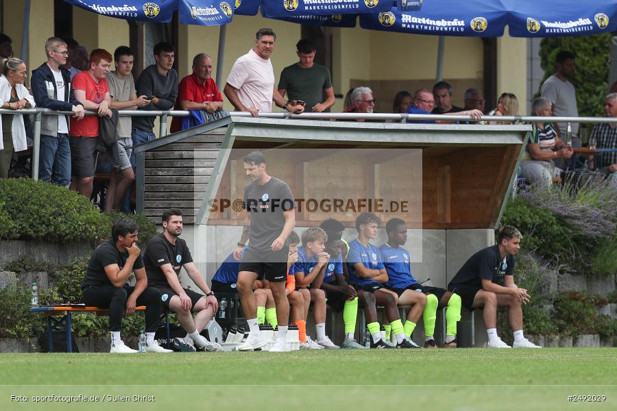 sport, action, Sportgelände, SVK, SV Stuttgarter Kickers, SGE, Fussball, Eintracht Frankfurt, DFB-Nachwuchsliga U17, BFV, Altfeld, AUTO-Bauer-Cup 2025, 06.07.2025 - Bild-ID: 2492029