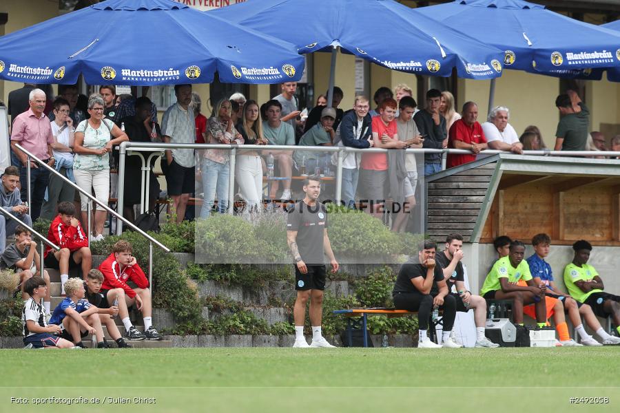 sport, action, Sportgelände, SVK, SV Stuttgarter Kickers, SGE, Fussball, Eintracht Frankfurt, DFB-Nachwuchsliga U17, BFV, Altfeld, AUTO-Bauer-Cup 2025, 06.07.2025 - Bild-ID: 2492058