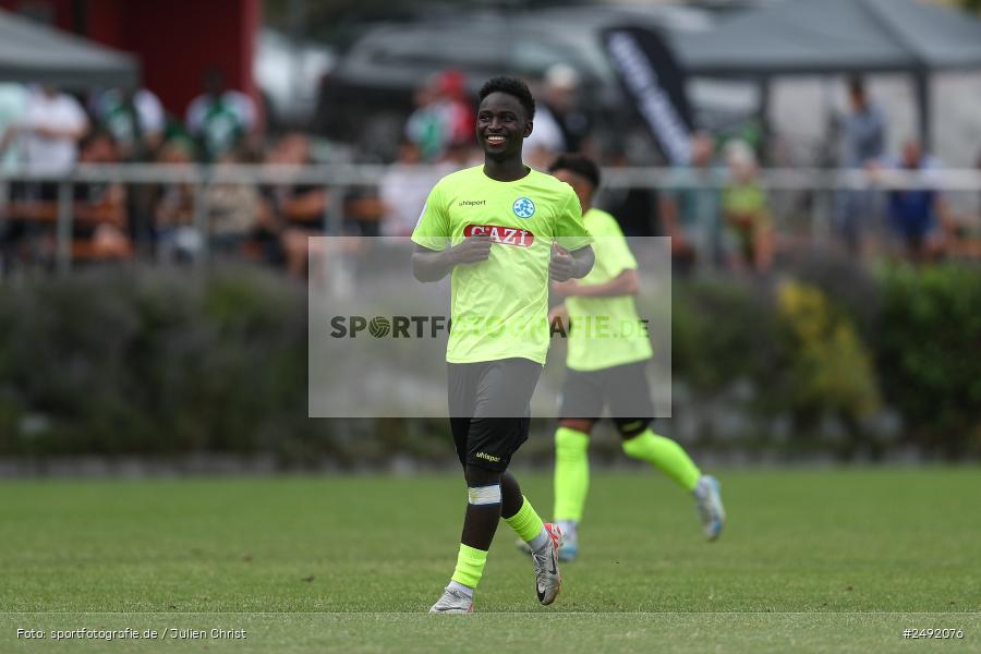 sport, action, Sportgelände, SVK, SV Stuttgarter Kickers, SGE, Fussball, Eintracht Frankfurt, DFB-Nachwuchsliga U17, BFV, Altfeld, AUTO-Bauer-Cup 2025, 06.07.2025 - Bild-ID: 2492076