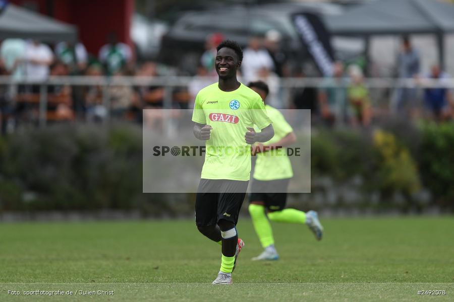 sport, action, Sportgelände, SVK, SV Stuttgarter Kickers, SGE, Fussball, Eintracht Frankfurt, DFB-Nachwuchsliga U17, BFV, Altfeld, AUTO-Bauer-Cup 2025, 06.07.2025 - Bild-ID: 2492078