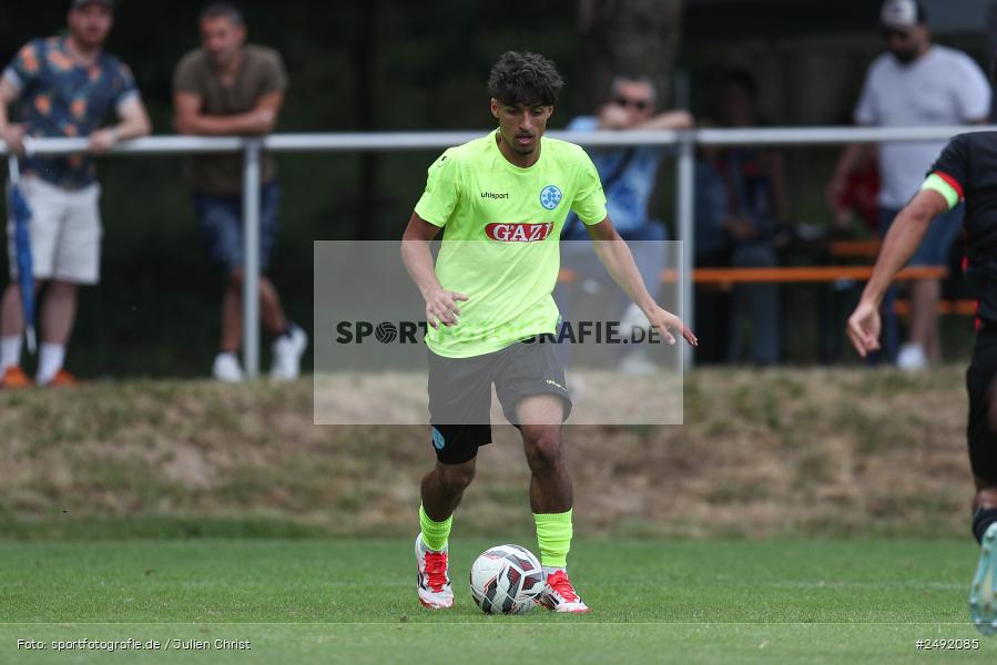 sport, action, Sportgelände, SVK, SV Stuttgarter Kickers, SGE, Fussball, Eintracht Frankfurt, DFB-Nachwuchsliga U17, BFV, Altfeld, AUTO-Bauer-Cup 2025, 06.07.2025 - Bild-ID: 2492085