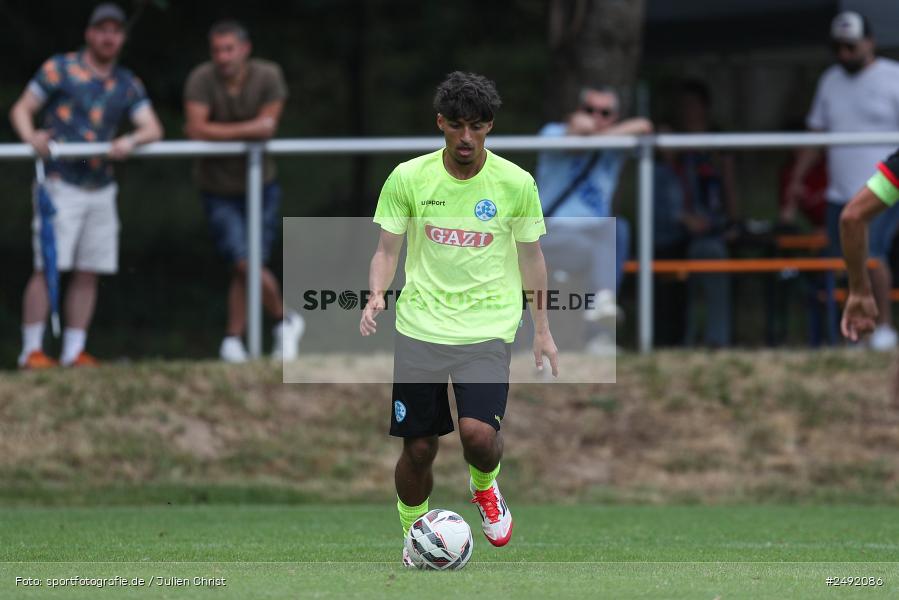 sport, action, Sportgelände, SVK, SV Stuttgarter Kickers, SGE, Fussball, Eintracht Frankfurt, DFB-Nachwuchsliga U17, BFV, Altfeld, AUTO-Bauer-Cup 2025, 06.07.2025 - Bild-ID: 2492086