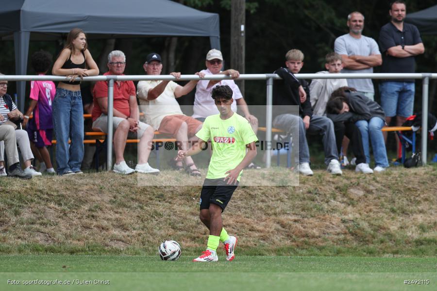 sport, action, Sportgelände, SVK, SV Stuttgarter Kickers, SGE, Fussball, Eintracht Frankfurt, DFB-Nachwuchsliga U17, BFV, Altfeld, AUTO-Bauer-Cup 2025, 06.07.2025 - Bild-ID: 2492115