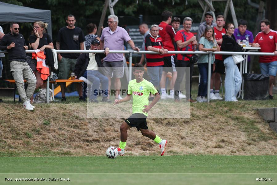 sport, action, Sportgelände, SVK, SV Stuttgarter Kickers, SGE, Fussball, Eintracht Frankfurt, DFB-Nachwuchsliga U17, BFV, Altfeld, AUTO-Bauer-Cup 2025, 06.07.2025 - Bild-ID: 2492116