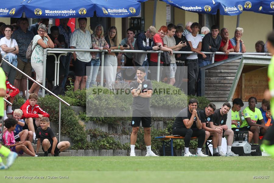 sport, action, Sportgelände, SVK, SV Stuttgarter Kickers, SGE, Fussball, Eintracht Frankfurt, DFB-Nachwuchsliga U17, BFV, Altfeld, AUTO-Bauer-Cup 2025, 06.07.2025 - Bild-ID: 2492127