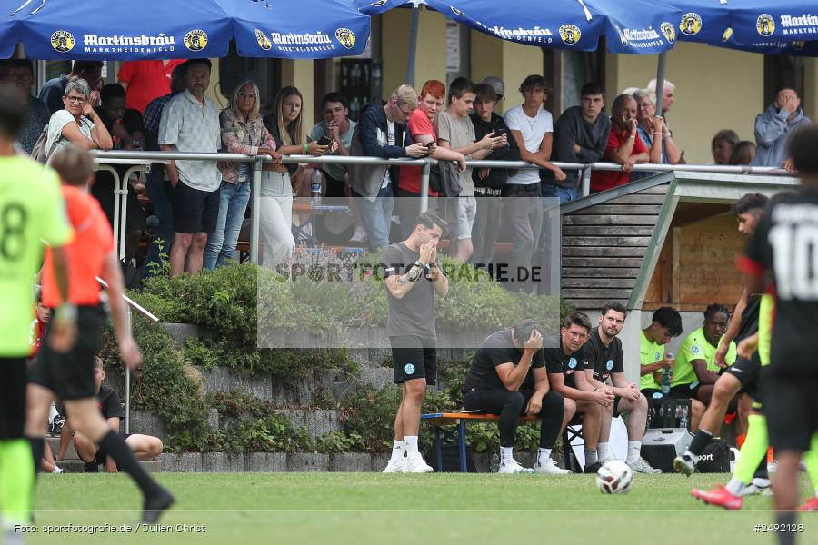 sport, action, Sportgelände, SVK, SV Stuttgarter Kickers, SGE, Fussball, Eintracht Frankfurt, DFB-Nachwuchsliga U17, BFV, Altfeld, AUTO-Bauer-Cup 2025, 06.07.2025 - Bild-ID: 2492128