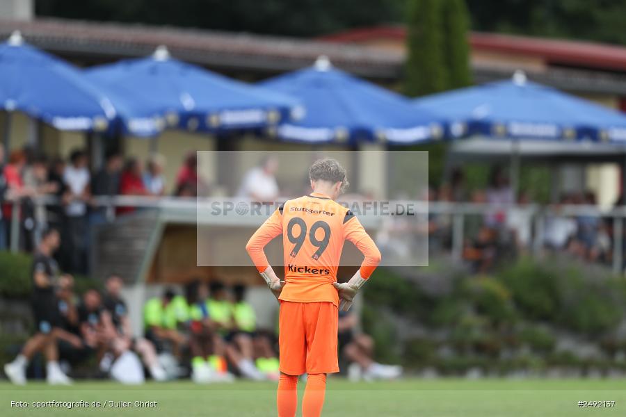 sport, action, Sportgelände, SVK, SV Stuttgarter Kickers, SGE, Fussball, Eintracht Frankfurt, DFB-Nachwuchsliga U17, BFV, Altfeld, AUTO-Bauer-Cup 2025, 06.07.2025 - Bild-ID: 2492137
