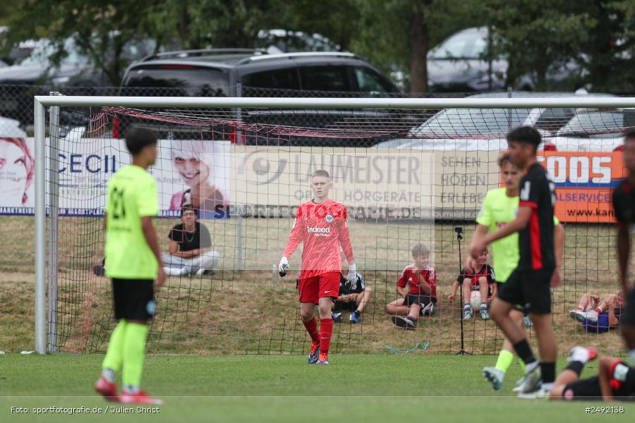 sport, action, Sportgelände, SVK, SV Stuttgarter Kickers, SGE, Fussball, Eintracht Frankfurt, DFB-Nachwuchsliga U17, BFV, Altfeld, AUTO-Bauer-Cup 2025, 06.07.2025 - Bild-ID: 2492138