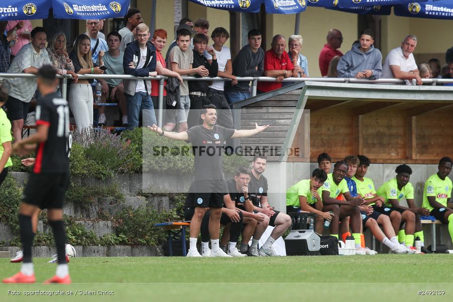 sport, action, Sportgelände, SVK, SV Stuttgarter Kickers, SGE, Fussball, Eintracht Frankfurt, DFB-Nachwuchsliga U17, BFV, Altfeld, AUTO-Bauer-Cup 2025, 06.07.2025 - Bild-ID: 2492139