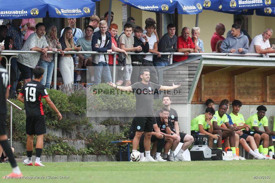 sport, action, Sportgelände, SVK, SV Stuttgarter Kickers, SGE, Fussball, Eintracht Frankfurt, DFB-Nachwuchsliga U17, BFV, Altfeld, AUTO-Bauer-Cup 2025, 06.07.2025 - Bild-ID: 2492140